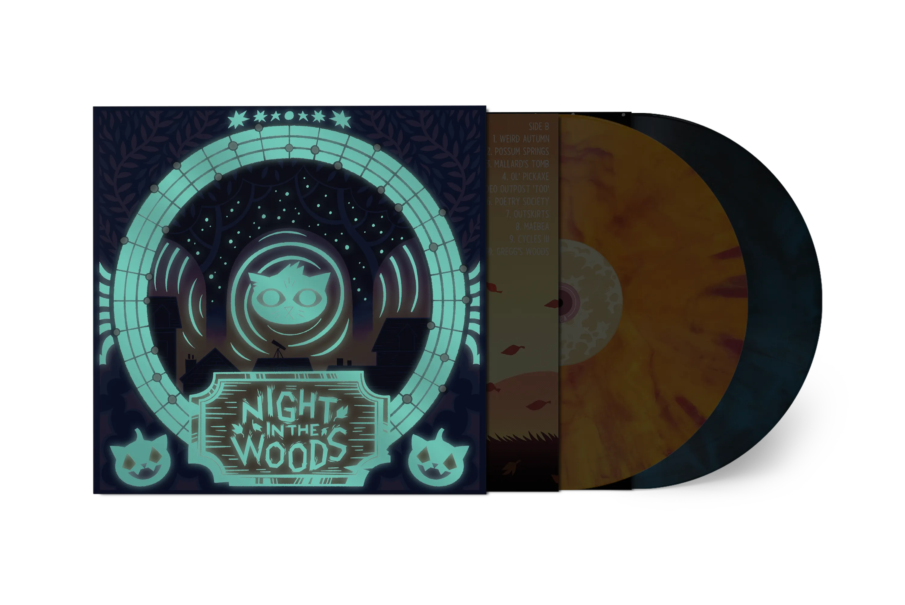 Night In The Woods 2LP Glow-In-The-Dark Overview